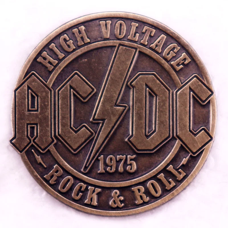 Vintage Collectible Pins - Rock Roll Music Song Enamel Pin