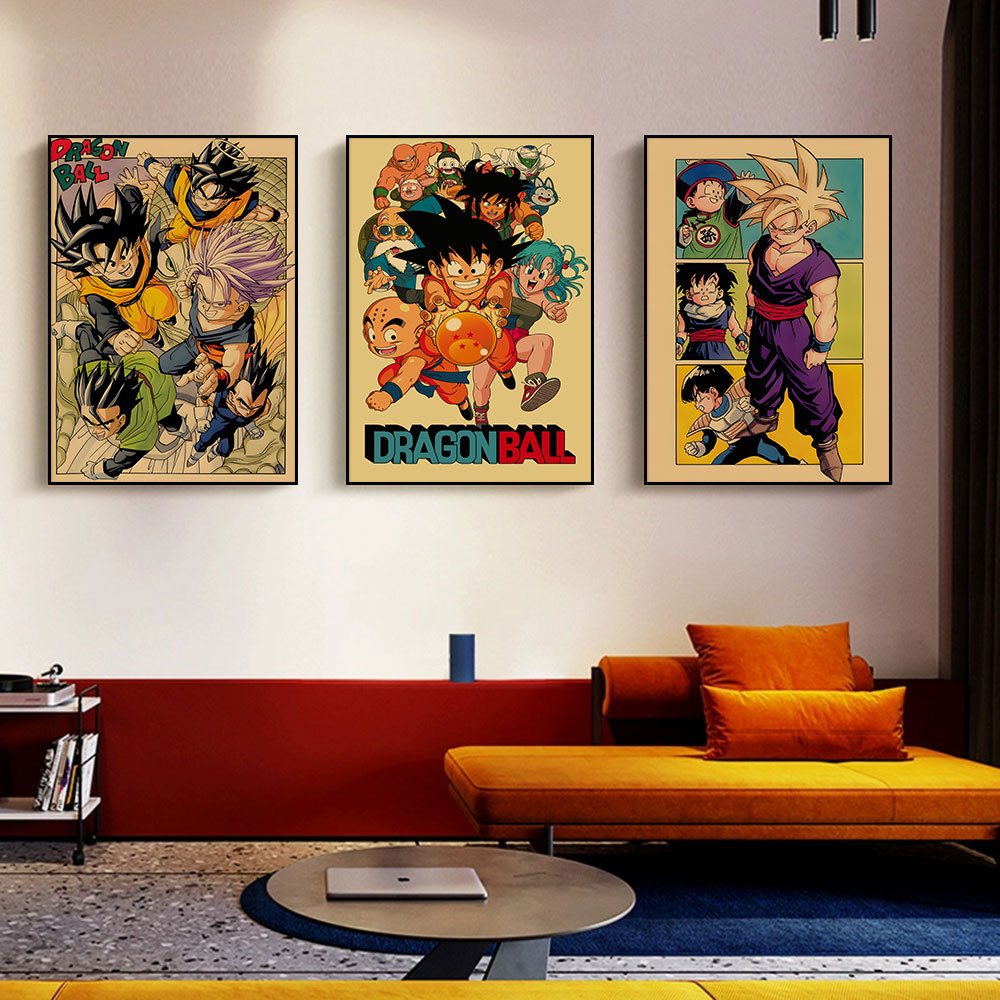 Vintage Toys Collection - Vintage Posters Dragon Ball Peripheral Anime