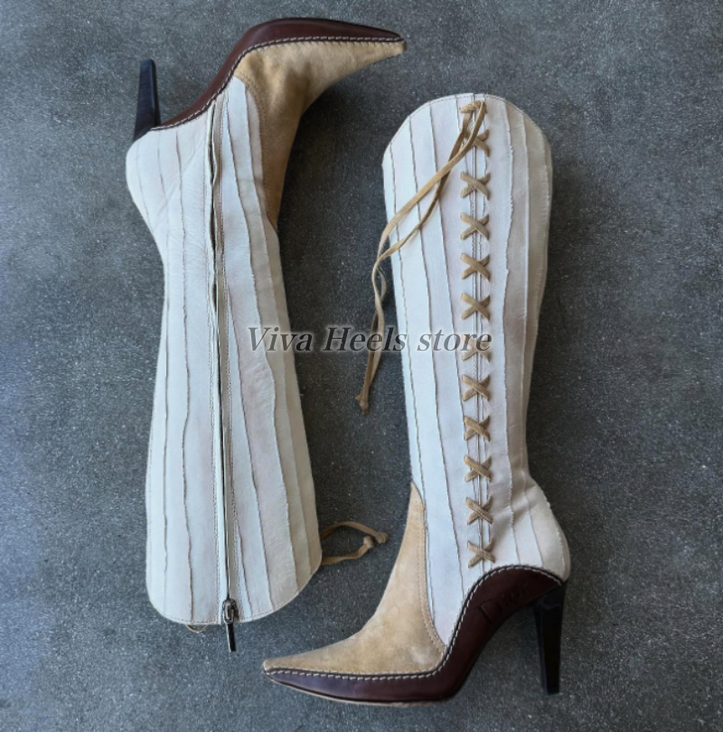 Vintage white leather mixed co - Vintage Zipper のレビューと価格
