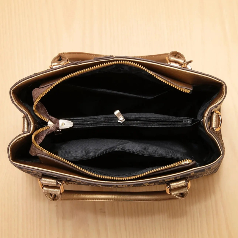 Women's Handbag Set with Shoul - Vintage Zipper のレビューと価格