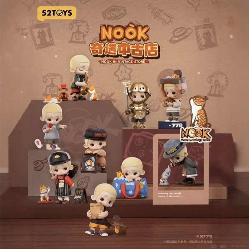New 52TOYS Blind Box Nook In V - Vintage Collectible Stores のレビューと価格