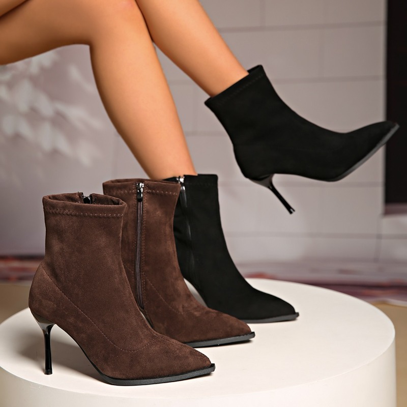 Fashion Pointed Toe Side Zippe - Vintage Zipper のレビューと価格