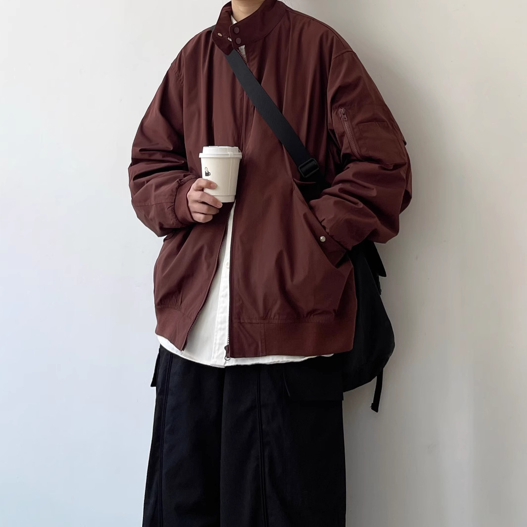 Unsiex Jacket 2026 New Spring  - Vintage Zipper のレビューと価格