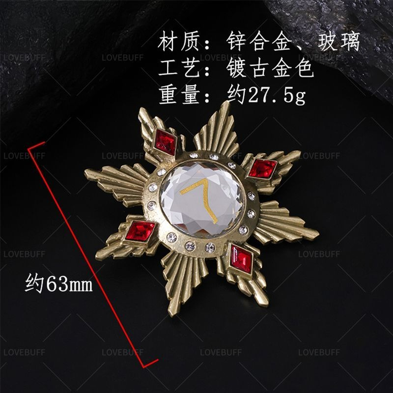 Golden Star Shaped Number 7 Br - Vintage Collectible Pins のレビューと価格