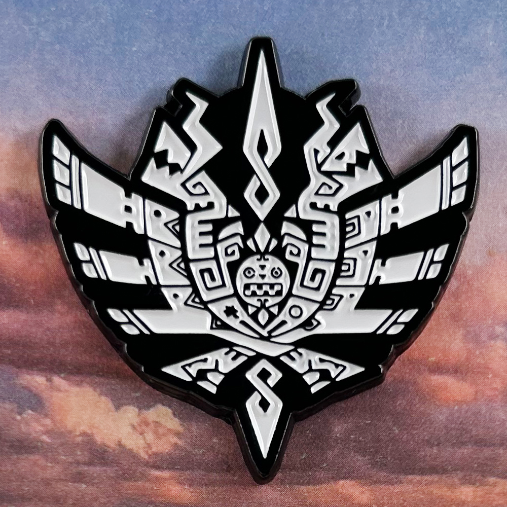 MH4 Monster Hunter-4 Logo Badg - Vintage Collectible Pins のレビューと価格