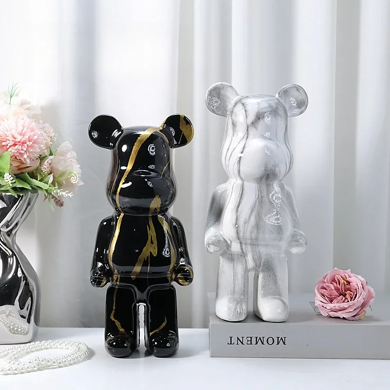 28cm Aesthetic Bear Figure Res - Vintage Collectible Marbles のレビューと価格