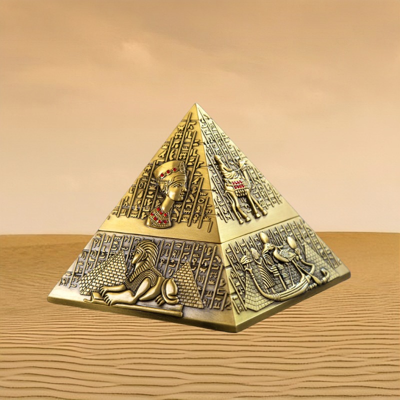 Egyptian Pharaoh Pyramid Ashtr - Vintage Collectible Ashtrays のレビューと価格