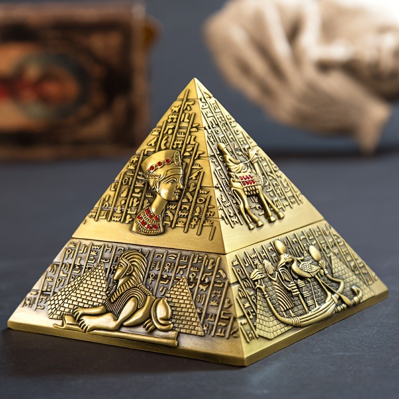Egyptian Pharaoh Pyramid Ashtr - Vintage Collectible Ashtrays のレビューと価格