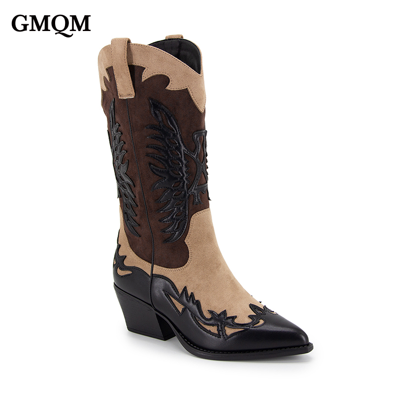 GMQM 2025 Women's Mid Calf Boo - Vintage Zipper のレビューと価格