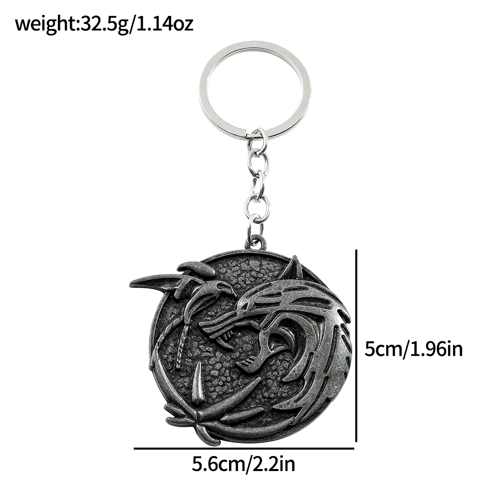 Vintage Wolf Head Keychain Gam - Vintage Item のレビューと価格