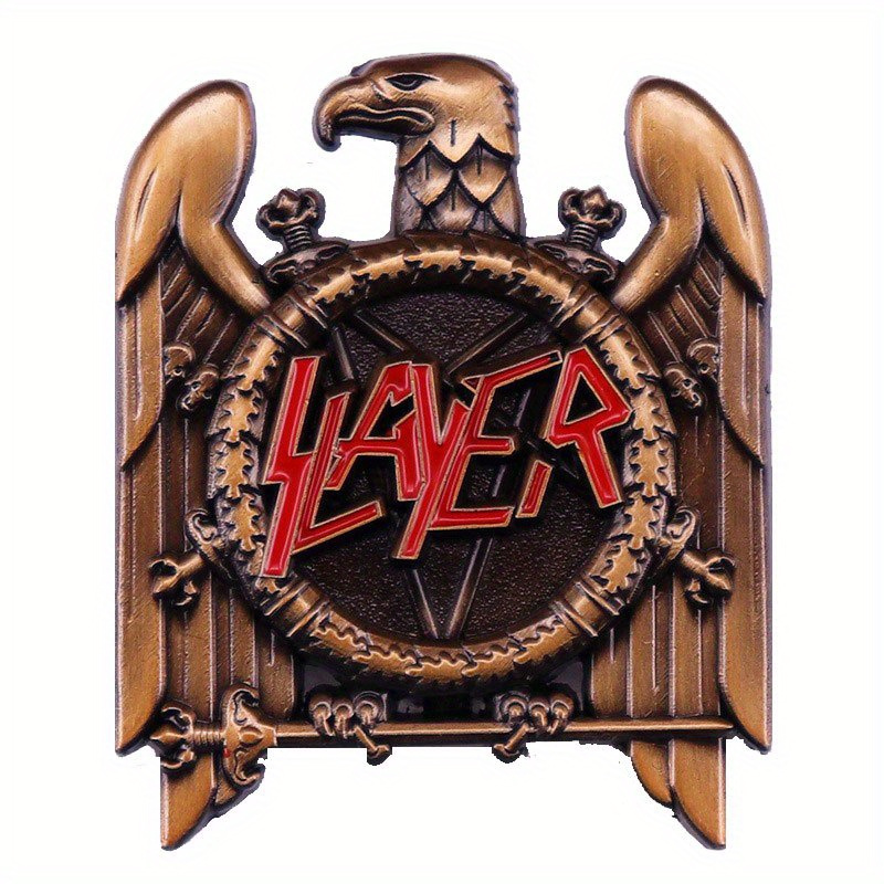 1pc Retro Heavy Metal Band Pop - Vintage Collectible Pins のレビューと価格