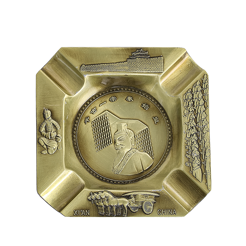 Vintage Brass Ashtray Retro Ch - Vintage Collectible Ashtrays のレビューと価格