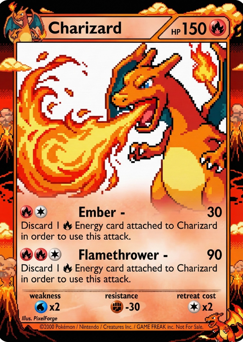5Pcs Pokemon Cards Charizard G - Vintage Toys Collection のレビューと価格