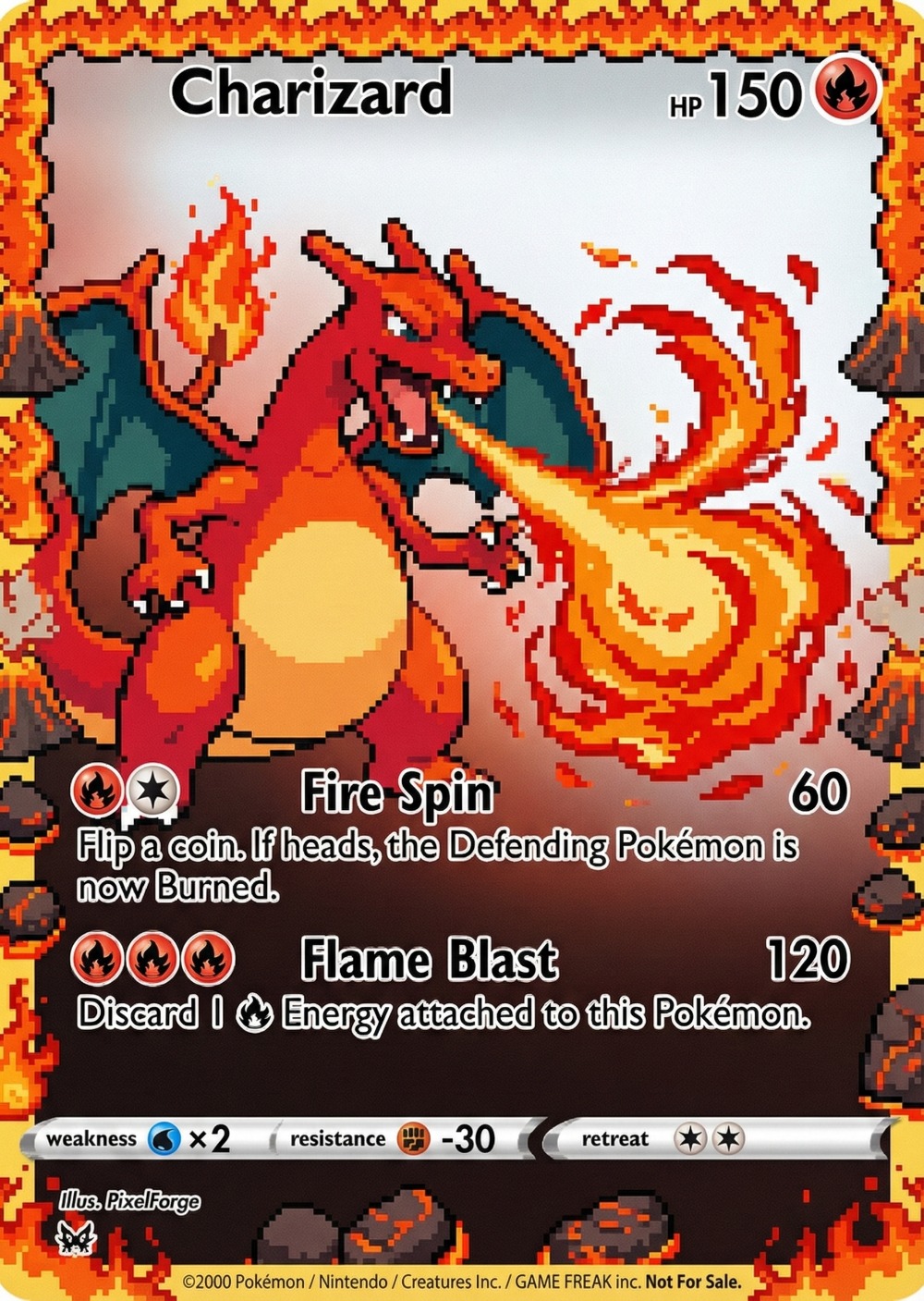 5Pcs Pokemon Cards Charizard G - Vintage Toys Collection のレビューと価格
