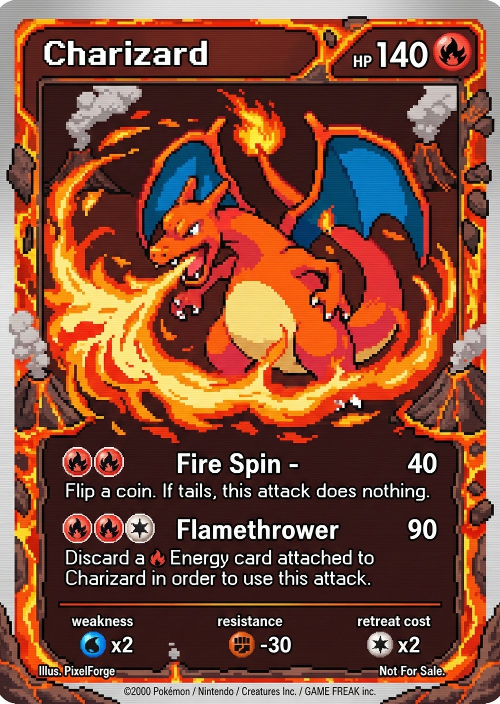 5Pcs Pokemon Cards Charizard G - Vintage Toys Collection のレビューと価格