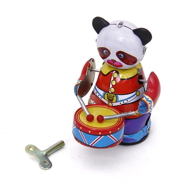 Wind Up Clockwork Panda Drumme - Vintage Toys Collection のレビューと価格