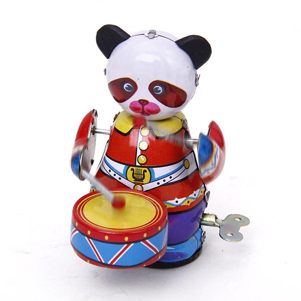 Wind Up Clockwork Panda Drumme - Vintage Toys Collection のレビューと価格