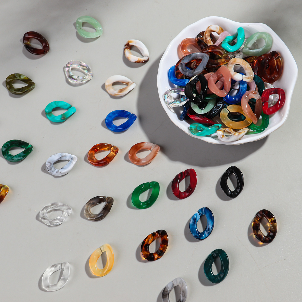 100pcs Marble Color Acrylic 17 - Vintage Collectible Marbles のレビューと価格