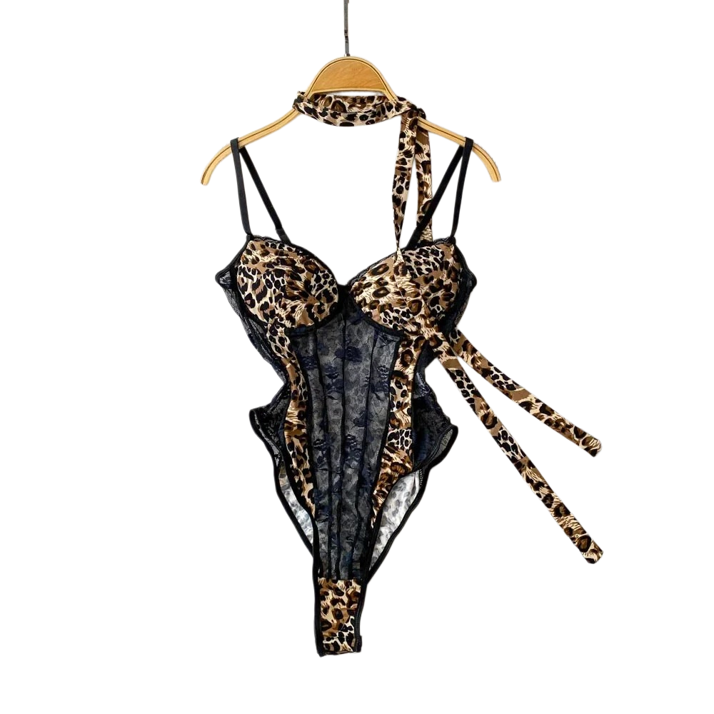 Women Hotsweet V-neck Leopard  - Vintage Necklace のレビューと価格
