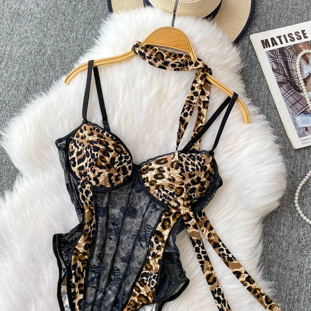 Women Hotsweet V-neck Leopard  - Vintage Necklace のレビューと価格
