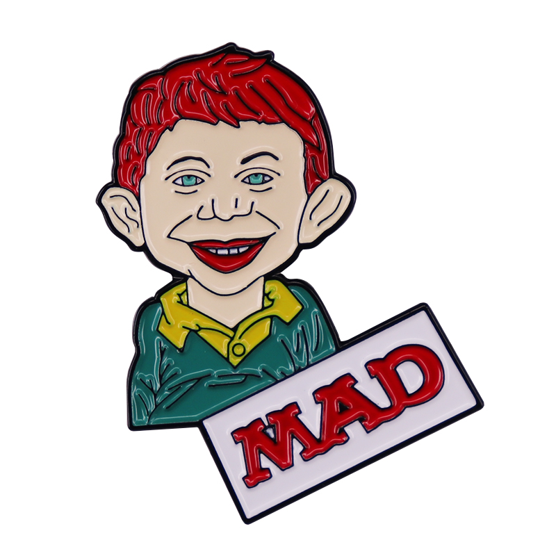 MAD Magazine Alfred E. Neuman  - Vintage Collectible Pins のレビューと価格
