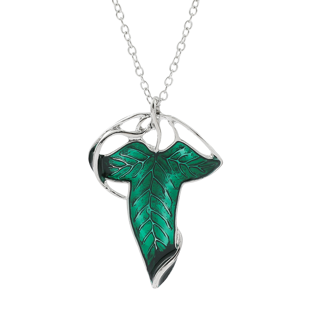 Vintage Green Leaf Pendant Nec - Vintage Item のレビューと価格