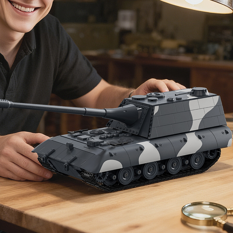 1836pcs MOC adult E-100 Tank D - Vintage Toys Collection のレビューと価格