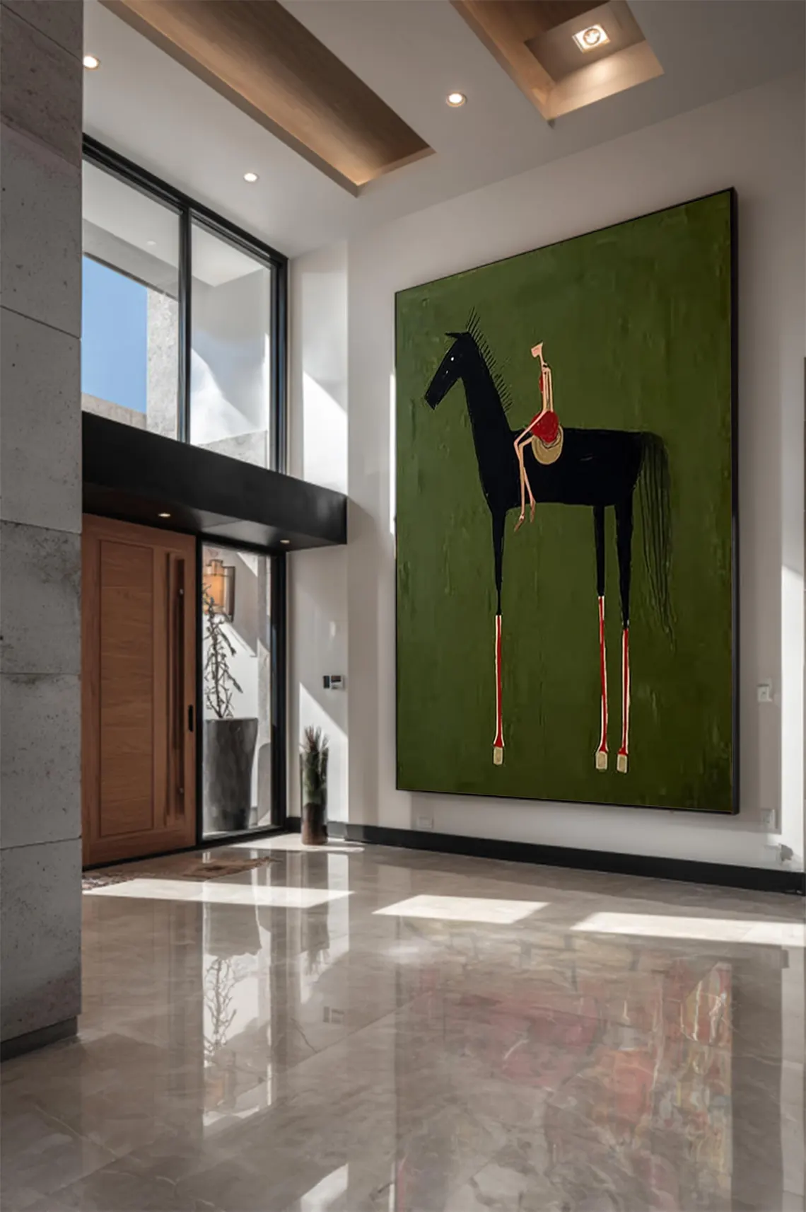 horse art Neutral Home Decorpa - Vintage Toys Collection のレビューと価格
