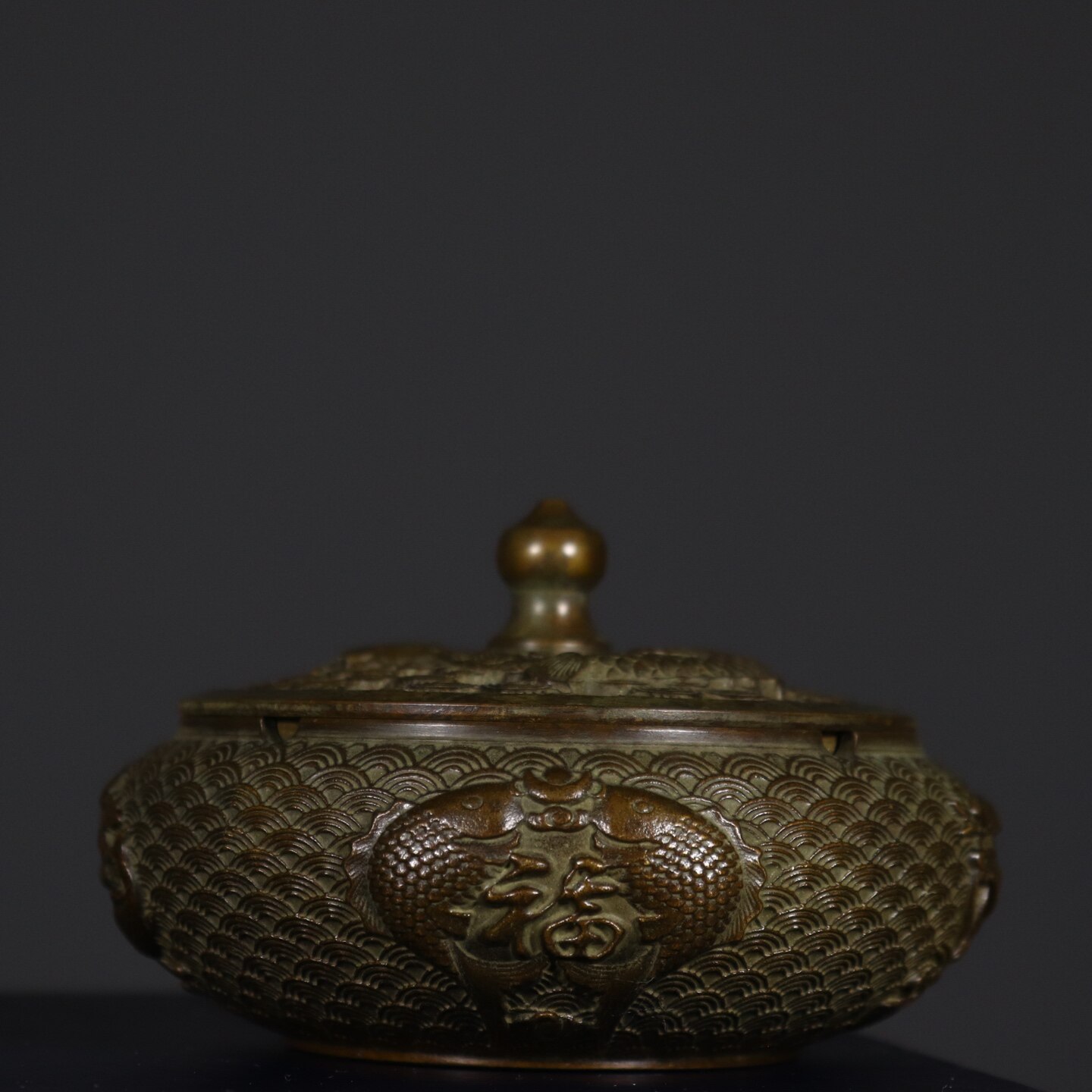 Antique Pure Copper Double Fis - Vintage Collectible Ashtrays のレビューと価格