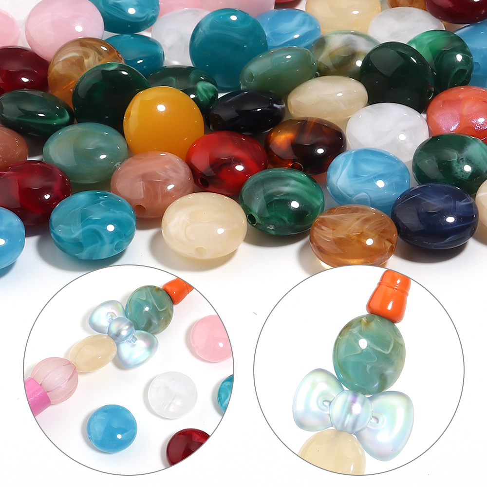 10pcs/lot Vintage Marbled Acry - Vintage Collectible Marbles のレビューと価格