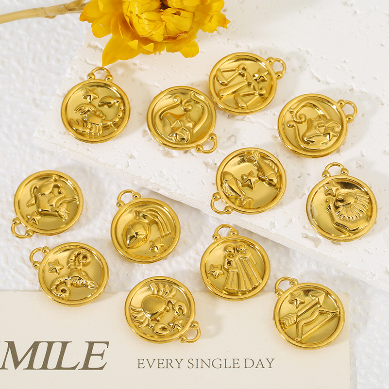 5pcs Stainless Steel 18K PVD R - Vintage Necklace のレビューと価格