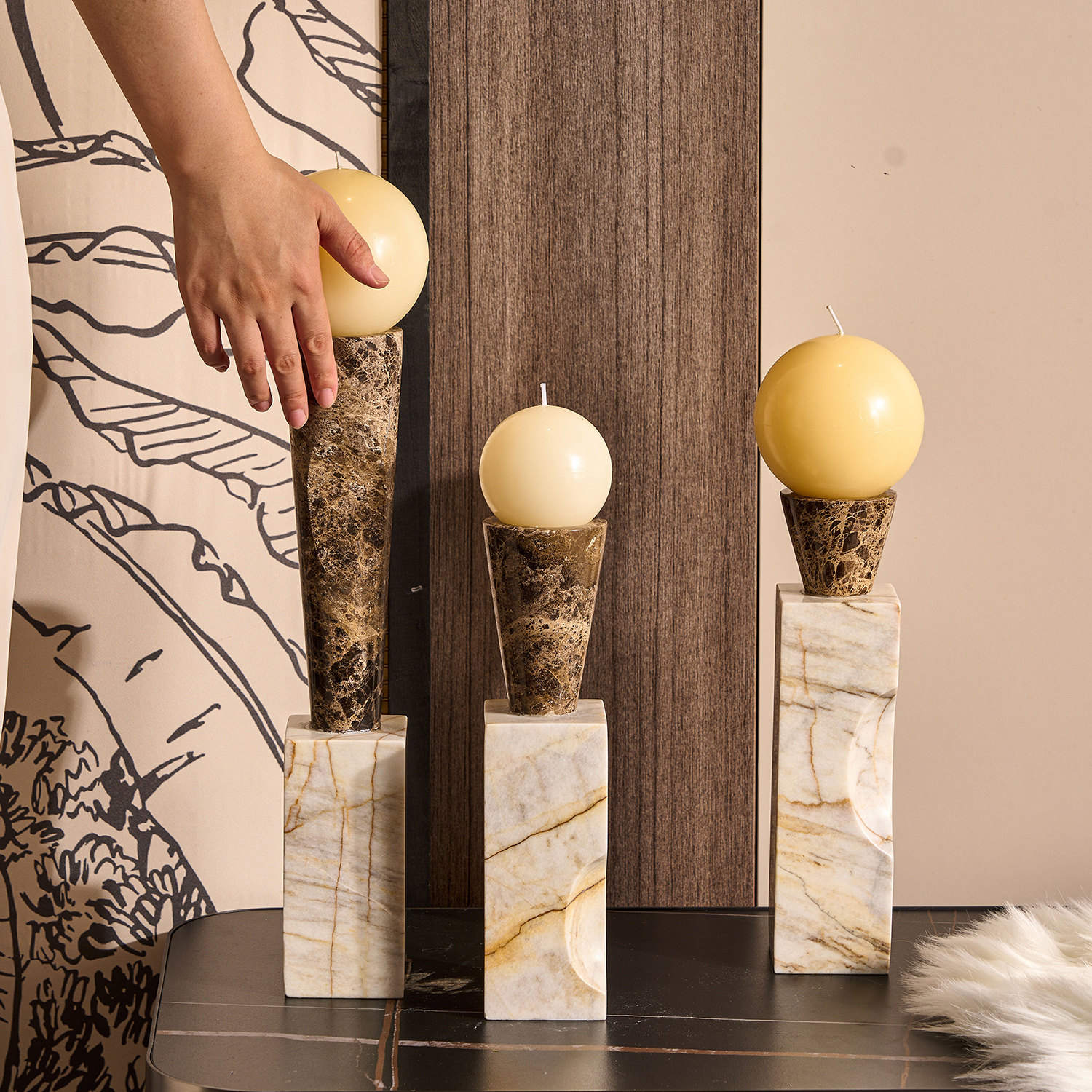 French Romantic Natural Marble - Vintage Collectible Marbles のレビューと価格