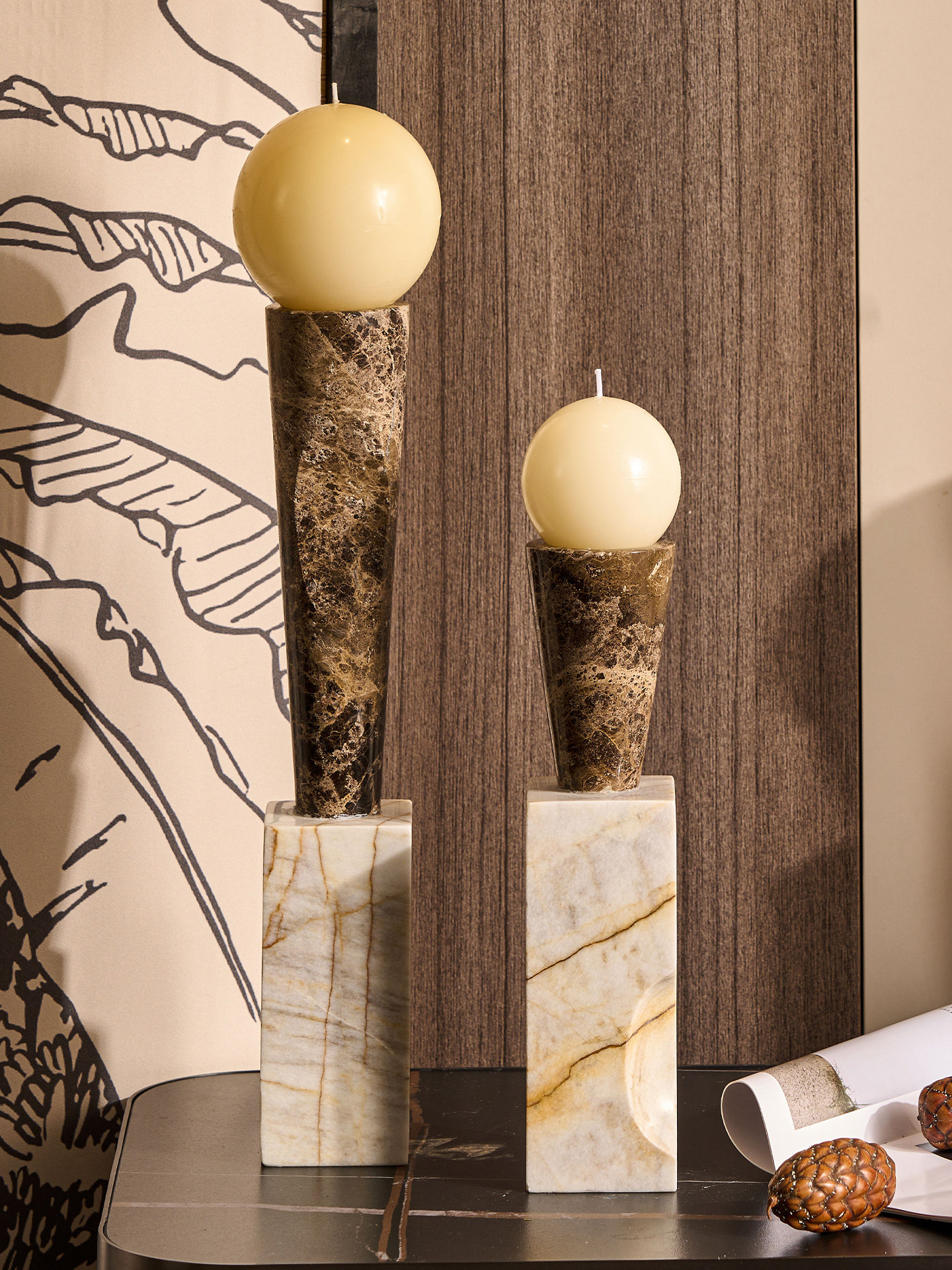 French Romantic Natural Marble - Vintage Collectible Marbles のレビューと価格