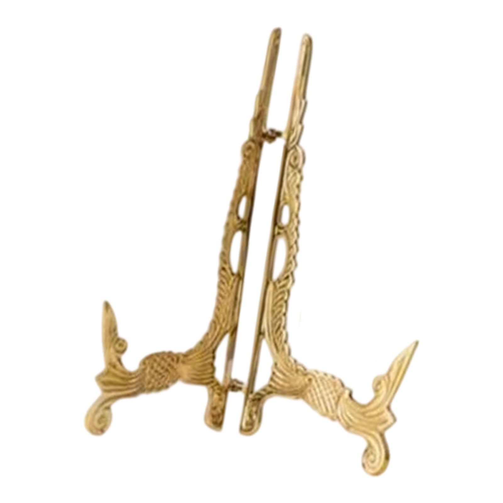 Vintage Brass Plate Holder Dec - Vintage Collectible Dishes のレビューと価格