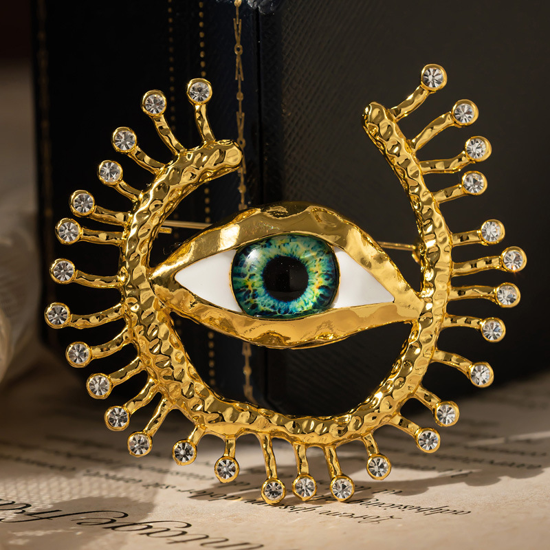 New Evil Eye Badges Cosplay An - Vintage Collectible Pins のレビューと価格