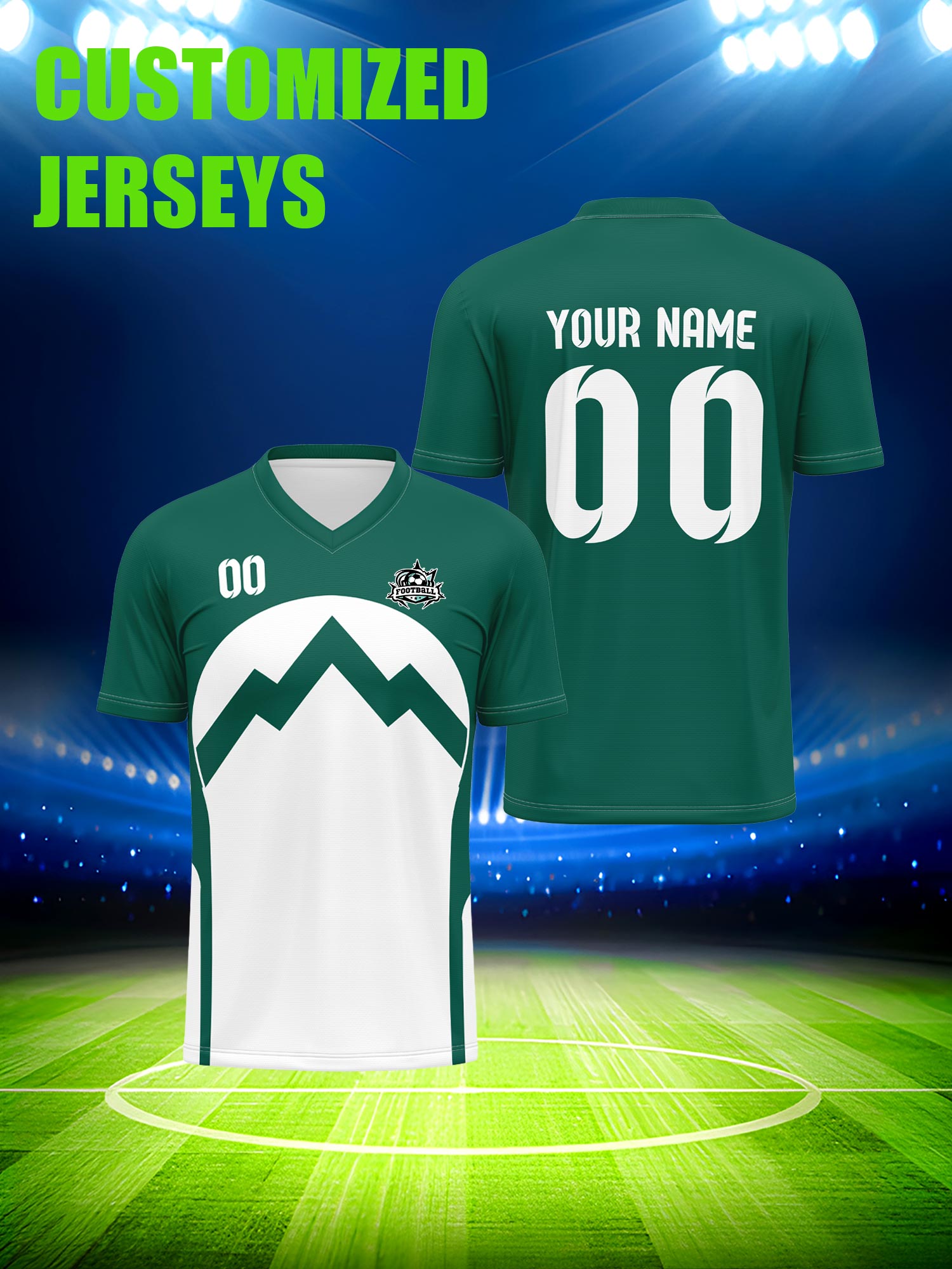 Custom Soccer Jersey With Cust - Vintage Collector のレビューと価格
