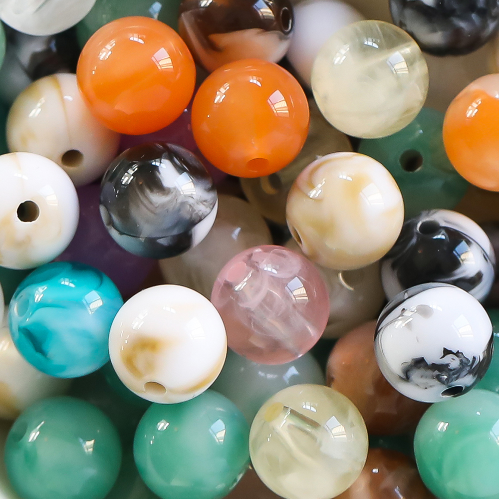 20pcs 8/10mm Acrylic Marble Gr - Vintage Collectible Marbles のレビューと価格