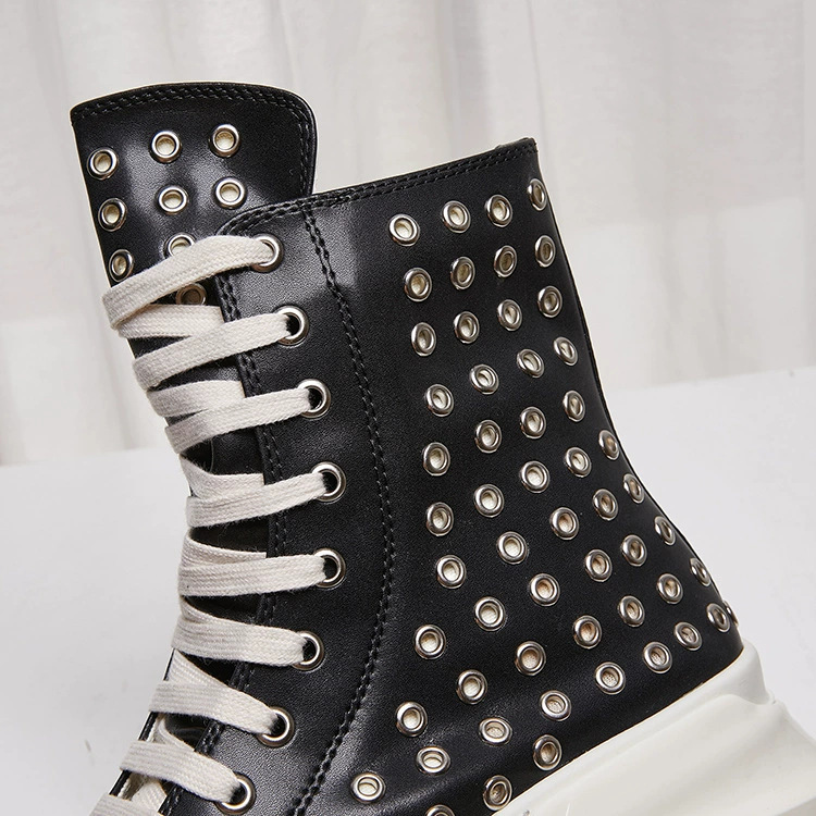 Vintage Men Shoes High-TOP Pla - Vintage Zipper のレビューと価格