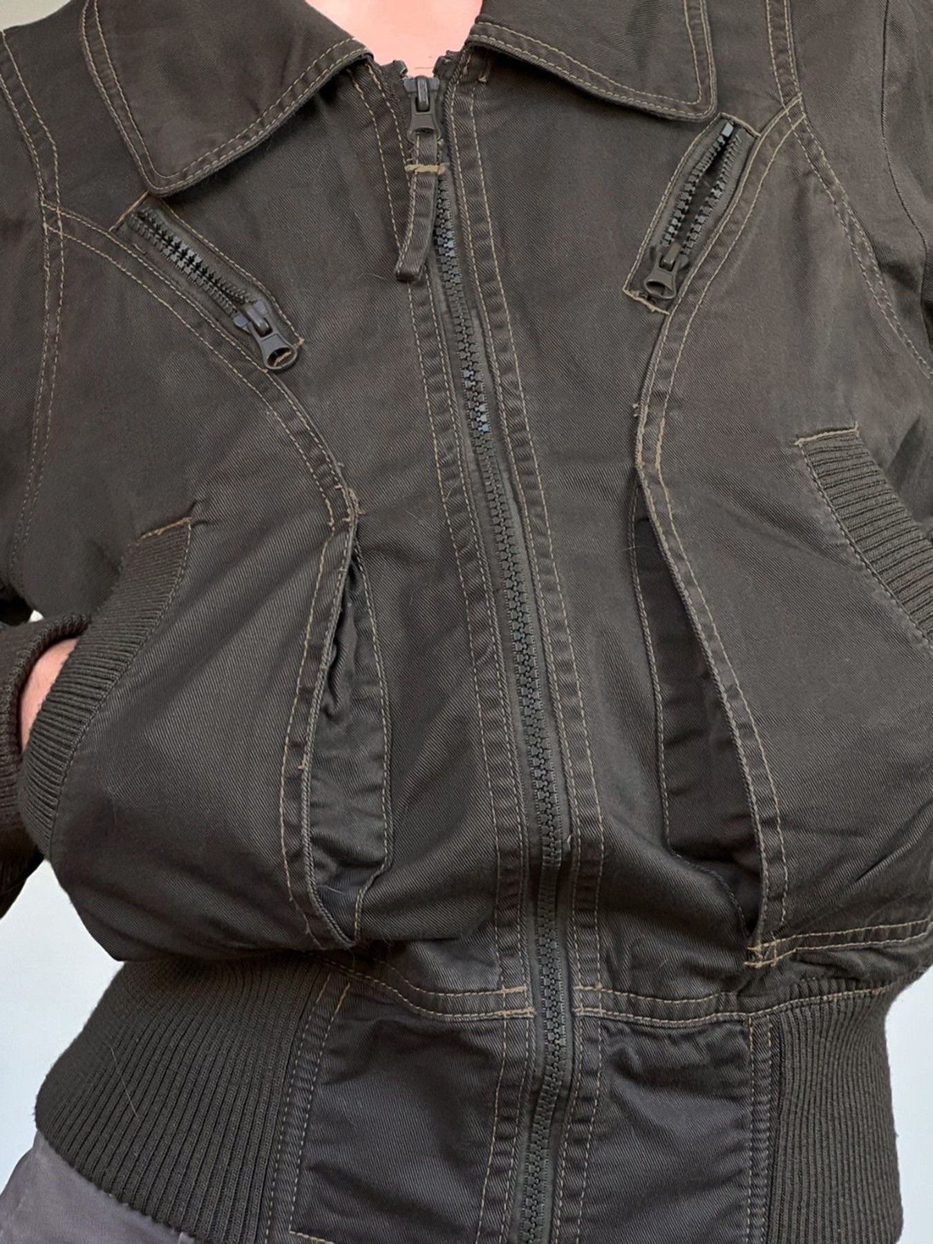 Summer Men's Clothing Slim Fit - Vintage Zipper のレビューと価格
