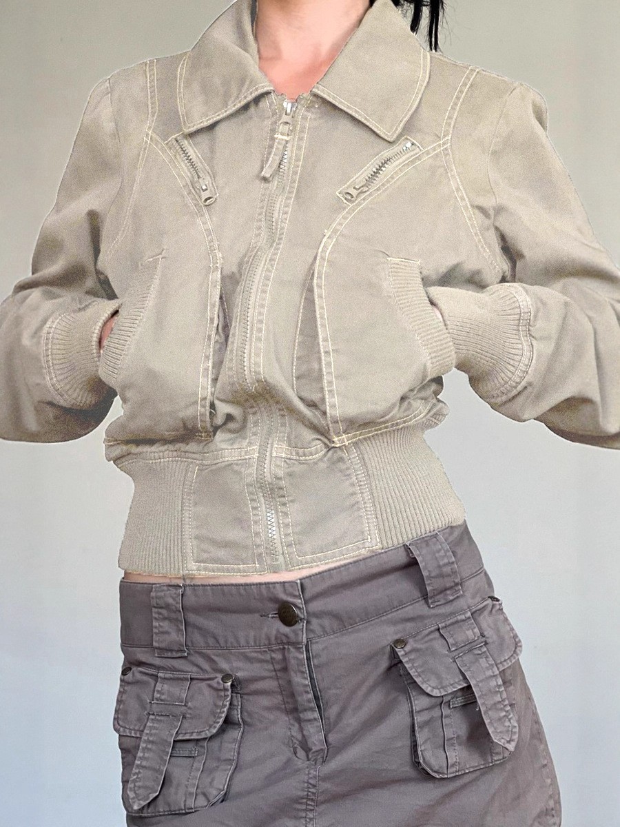 Summer Men's Clothing Slim Fit - Vintage Zipper のレビューと価格