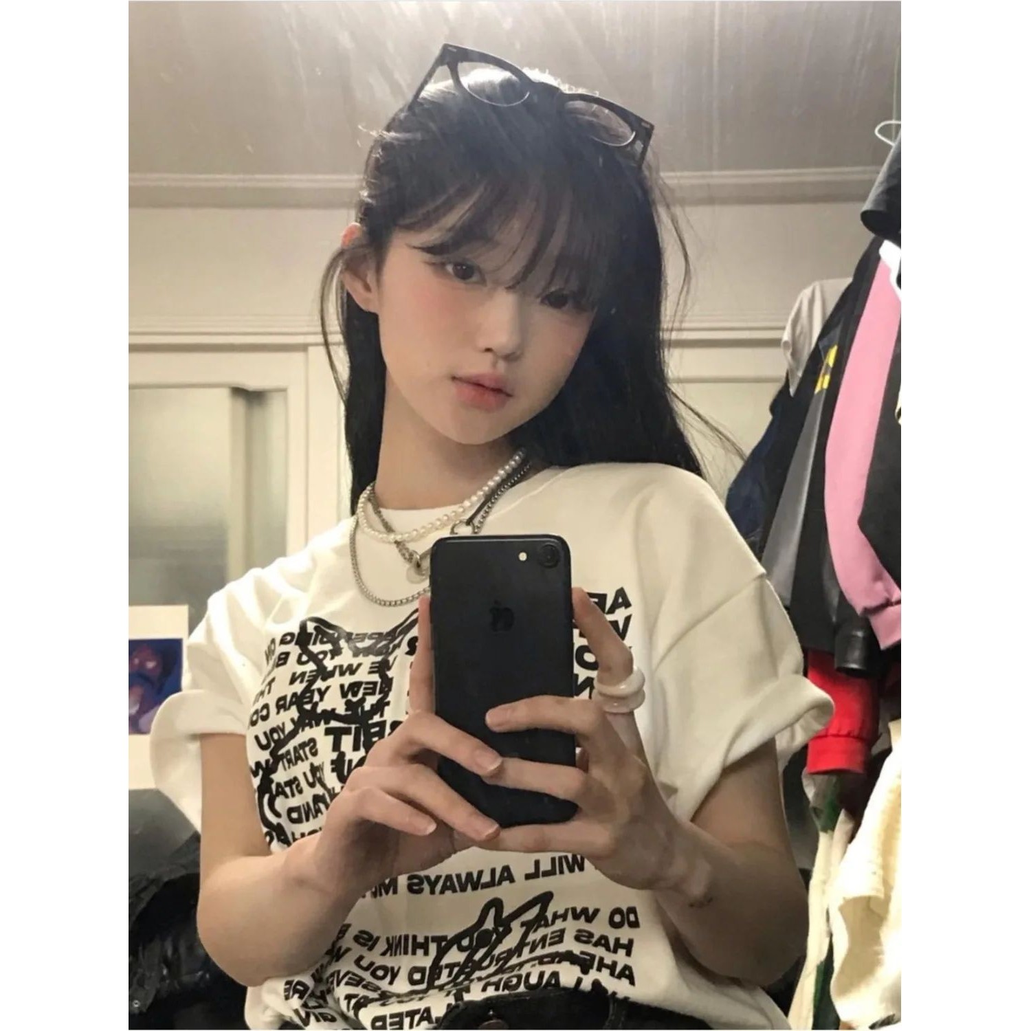 Cute Rabbit Print Women's Vint - Collectible Vintage T Shirts のレビューと価格