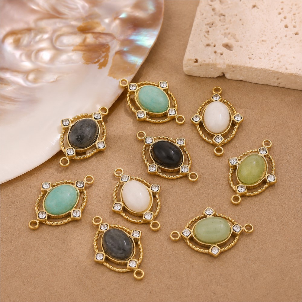 1Piece  Vintage Enamel Natural - Vintage Necklace のレビューと価格