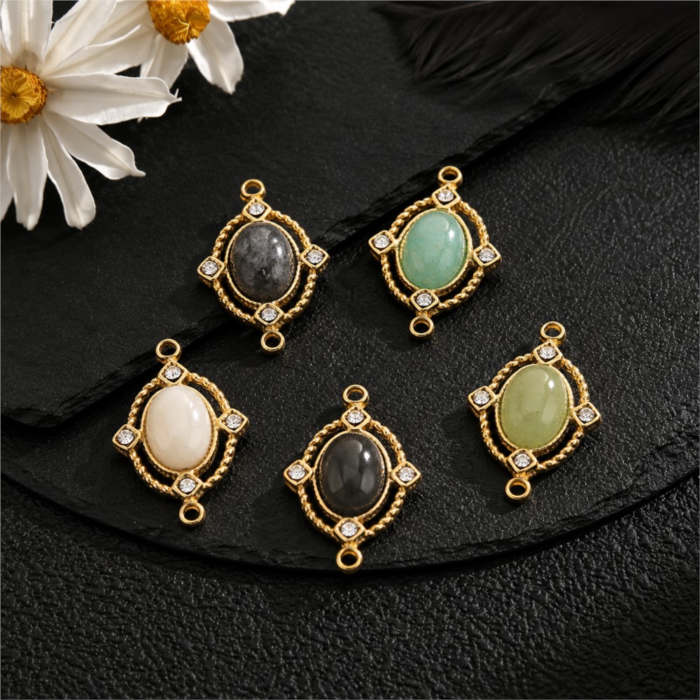1Piece  Vintage Enamel Natural - Vintage Necklace のレビューと価格