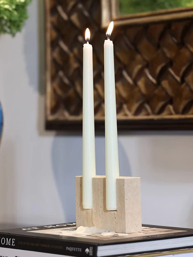 2 Holes Marble Candlestick Hol - Vintage Collectible Marbles のレビューと価格