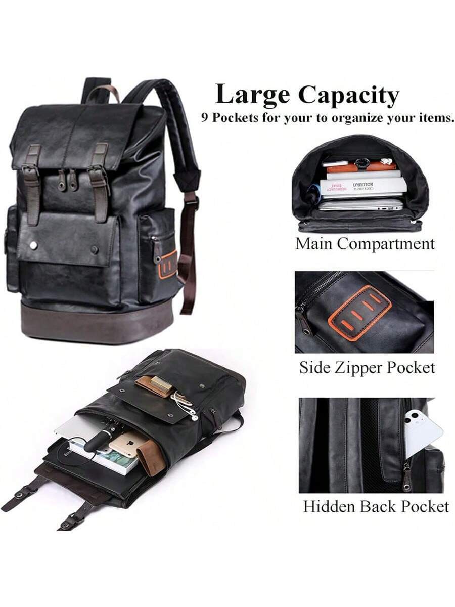 Vintage Black Leather Laptop B - Vintage Zipper のレビューと価格
