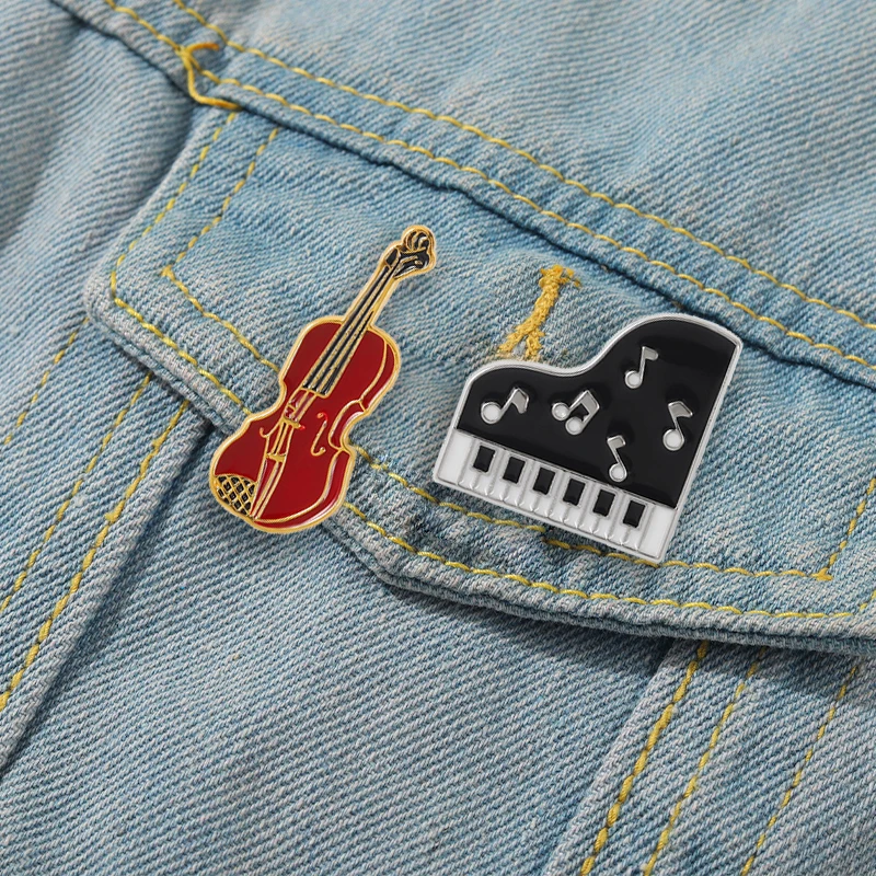 Musical Instrument Enamel Lape - Vintage Collectible Pins のレビューと価格